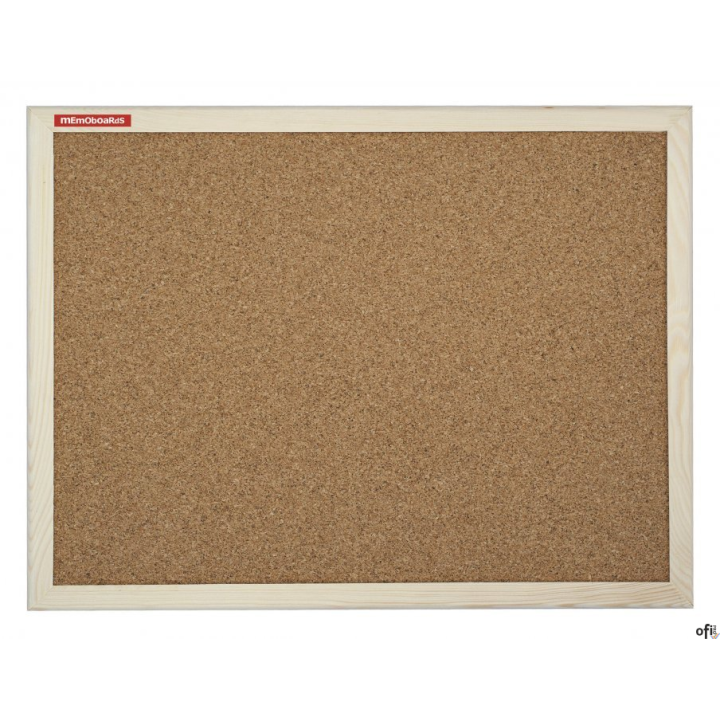 Tablica korkowa w ramie drewnianej 150x100cm MEMOBOARDS TC1510