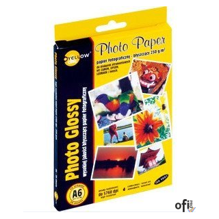 Papier fotograficzny błyszczący 4G230, 230 g/m, A6 20 arkuszy YELLOW ONE 150-1182