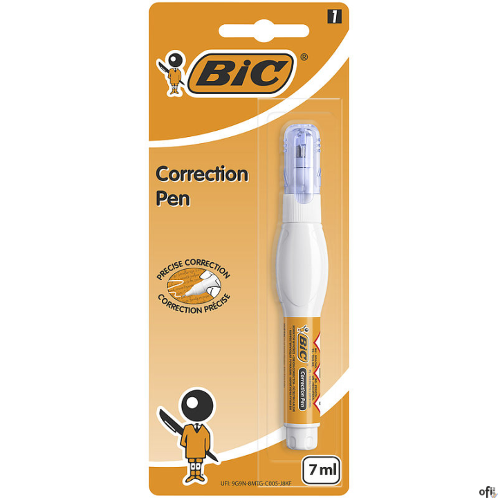 Korektor w piórze BIC Correction Pen 7ml Korektor, 996724