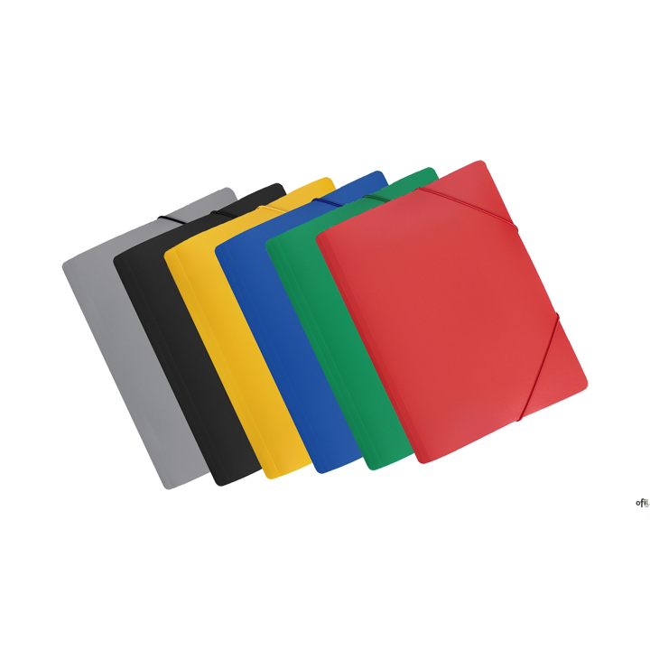 Teczka z gumką szeroka  niebieska TGS-01-03 BIURFOL