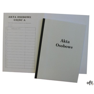 Teczka akt osobowych grzbiet harmonijka kryta ABCD 1824-339-001 WARTA