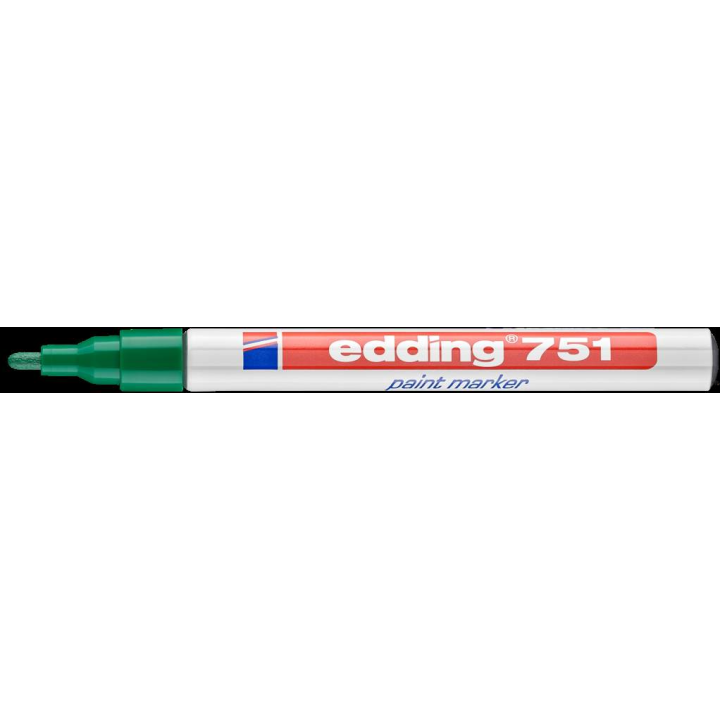 Marker lakierowy 1-2mm 751 zielony EDDING końcówka okrągła