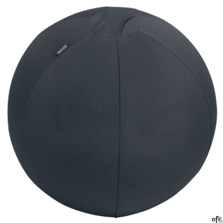 Piłka do siedzenia Leitz Ergo, 55cm, z zabezpieczeniem przed niekontrolowanym toczeniem się, ciemnoszara 65410089