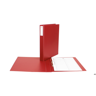 Teczka akt osob. 2R/D25 4cm czerwona BIURFOL TD-13-06