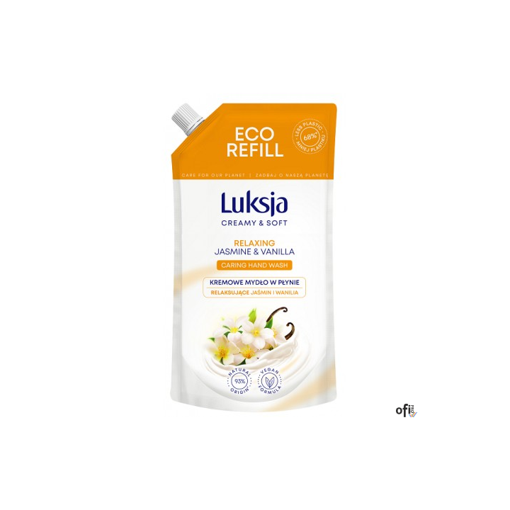 LUKSJA Mydło zapas 400ml JAŚMIN 49176