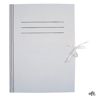 Teczka wiązana biała (50szt) 250G KIEL-TECH  4-W0001/5/1