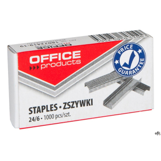 Zszywki OFFICE PRODUCTS, 24/6, 1000szt. 18072419-19