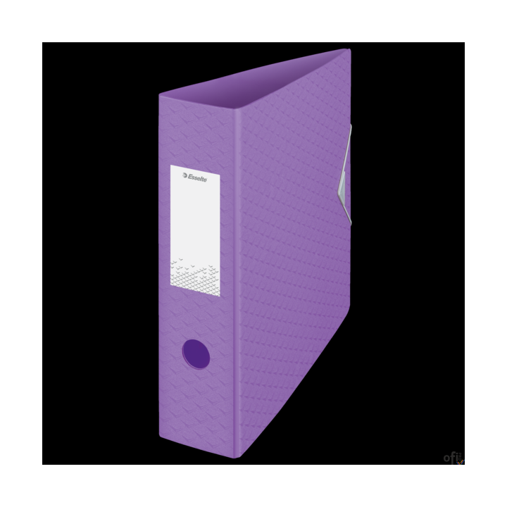 Segregator Esselte ColournullBreeze, z polyfoamu A4, 82 mm, lawendowy 628428