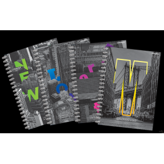 Kołozeszyt TOP CITY 2SPI A4 100K 70G kratka 400169510 Top 2000