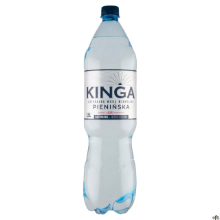 Woda KINGA PIENIŃSKA 1,5L (6szt.) gazowana