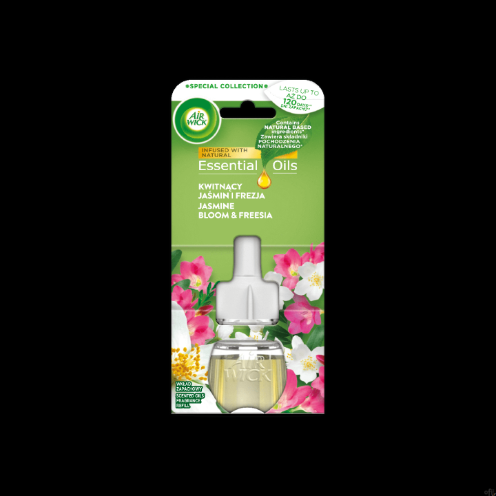 AIR WICK odświeżacz Elektryczny wkład 19 ml Kwitnący Jaśmin i Frezja 14842