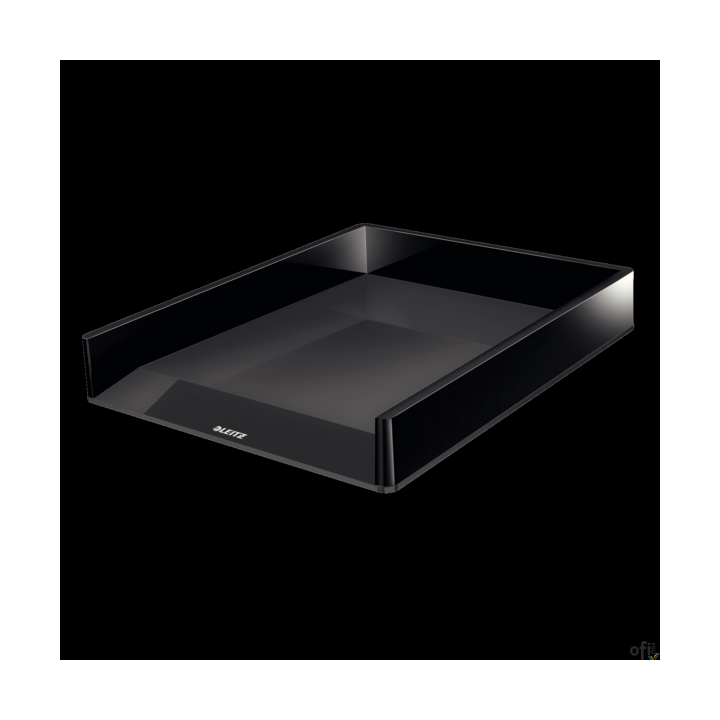 Półka na dokumenty LEITZ WOW dwukolorowa czarno-szara 53610095