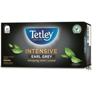 Herbata TETLEY INTENSIVE EARL GREY czarna 50 saszetek z zawieszką