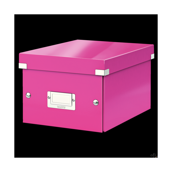 Pudło LEITZ C&S uniwersalne małe WOW różowe 60430023