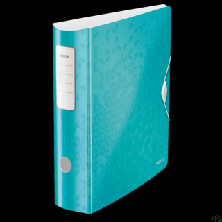 Segregator Leitz A4_z mechanizmem 180_ Active WOW_Opatentowany, unikalny mechanizm 180_ umożliwiający o 50%_szersze otwarcie i o