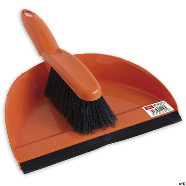 BASIC Zmiotka z szufelką półokrągła  komplet SZ-8932 ANNA ZARADNA