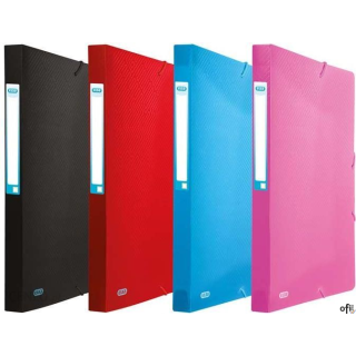 Teczka z gumką szeroka 40mm Urban mix Oxford 400146995