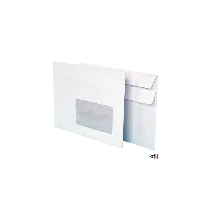 Koperta C6 SK biała okno prawe (50) NC KOPERTY 14033/50 0600/11021200/50