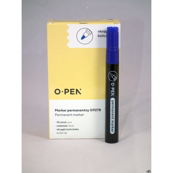 Marker permanentny okrągły G927B niebieski AMA0927922 OPEN