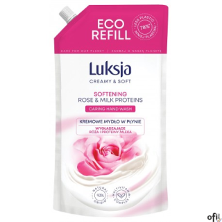 LUKSJA Mydło zapas 400ml ROSE 49145