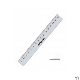 Linijka metalowa 15cm 30403 LENIAR