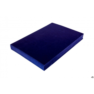 Karton DELTA skóropodobny granat A4 DOTTS 100 szt. okładki do bindowania