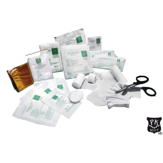 Wyposażenie apteczek.wyposażenie dla apteczek: AS30, AS40, AZP15, AZP20zgodne z normą DIN 13157:2009plaster z opatrunkiem 6x10 c