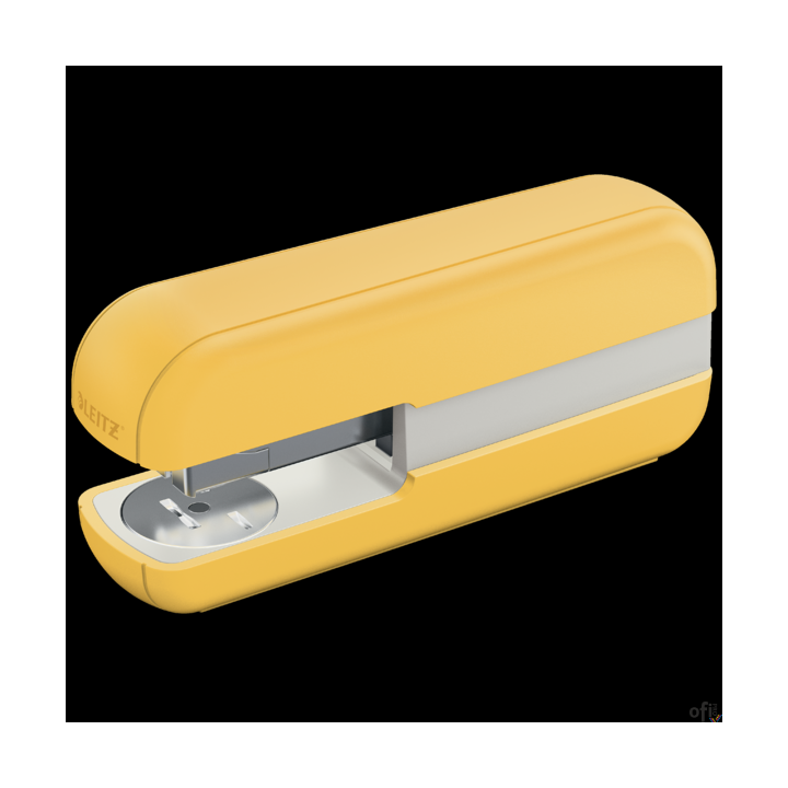 Zszywa do 30 kartek. Doskonała jakość zszywania dzięki technologii Direct Impact. Minimalistyczne, uniwersalne wzornictwo, atrak