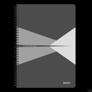 Kołonotatnik OFFICE A4 kratka szary 46470085 LEITZ