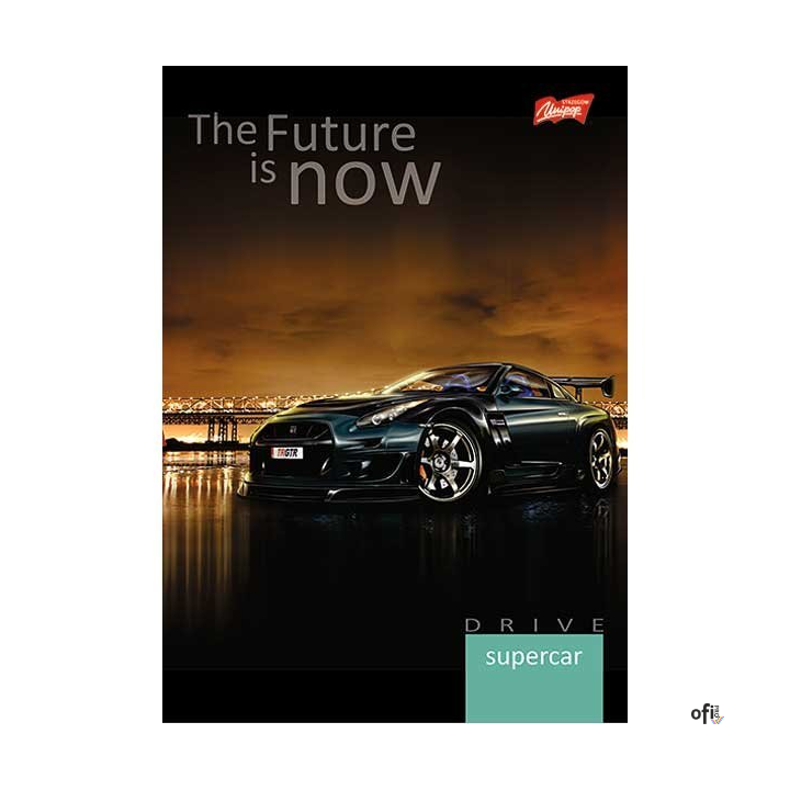 Brulion w półtwardej oprawie B5 160k. krata UNIPAP