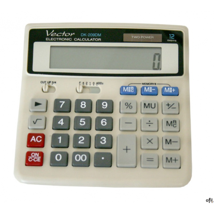 Kalkulator VECTOR DK209DM 12 pozycyjny .