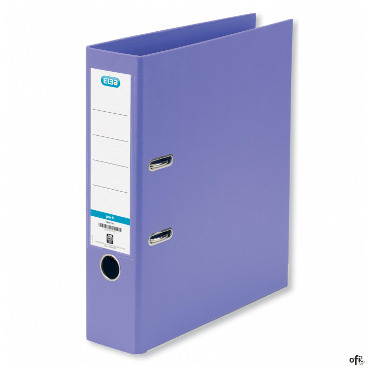 Segregator A4 80mm ELBA PRO+ fioletowy 100202167