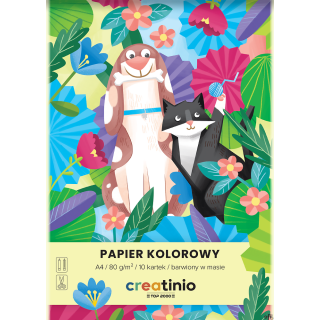 Papier kolorowy Top 2000 Creatinio A3 10 kartek 80 g 400176685