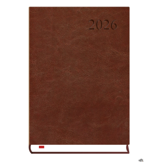 Kalendarz Asystent ALASKA A5 2026 - c.brąz Michalczyk i Prokop T-237A-S2