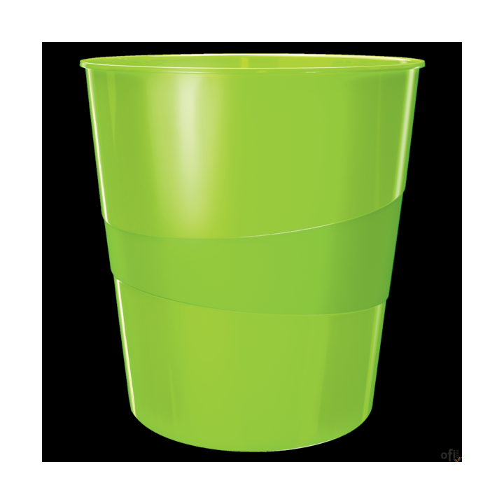 Kosz na śmieci 15L Leitz WOW, zielony 52781054