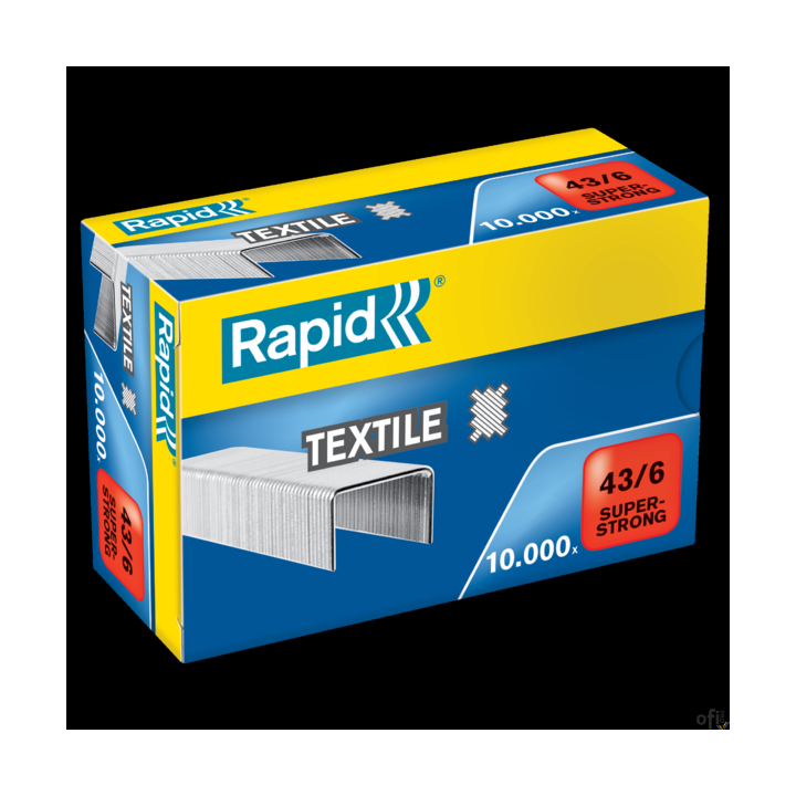 Zszywki Rapid Super Strong 43/6 10M 10000 szt. 24872200