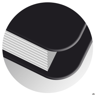 Kołonotatnik A4 80 kartek, linia / tagi, STUDENT NOMADBOOK, OXFORD, 400037403