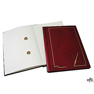 Teczka do podpisu 20k bordo, grzbiet kryty 1824-920-029 WARTA