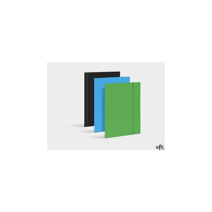 Teczka z gumką Economy (ECO) niebieska VAUPE, 319/03