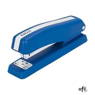 Zszywacz 930B, niebieski, zszywa do 10 kartek 10k EAGLE 110-1250 na zszywki 24/6 26/6