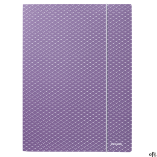 Teczka kartonowa z gumką Colour"Breeze, A4, lawendowa 628495