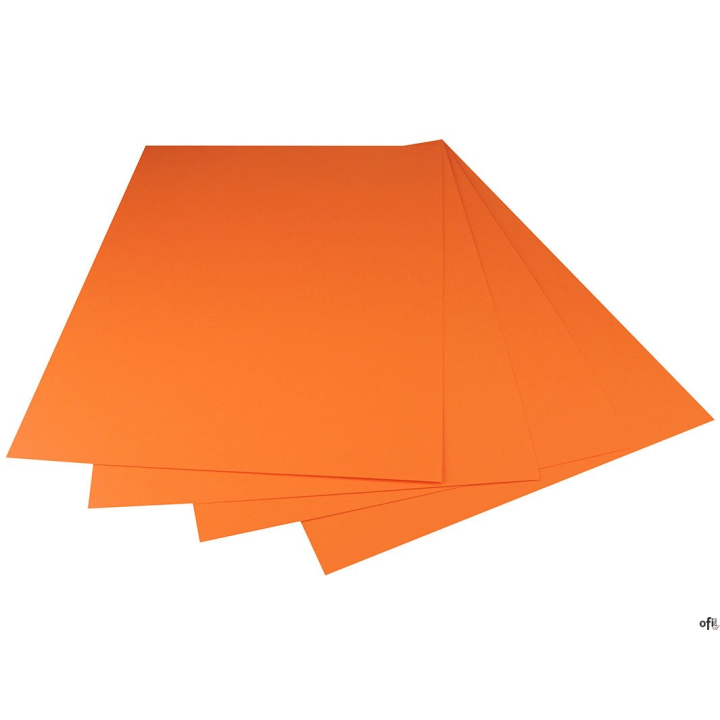 Karton kolorowy Creatinio A2 160g 25ark nr.48F pomarańczowy 400150176 TOP-2000