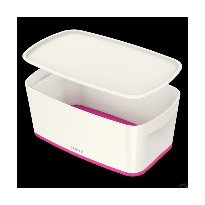 Organizer Leitz MyBox, z systemem modułowego ustawiania, stwarza możliwość eleganckiego przechowywania akcesoriów w domu lub biu