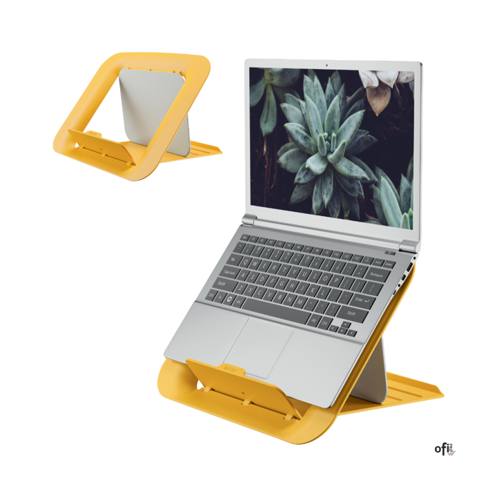 Podstawka pod laptopa Ergo Cosy, żółta Leitz 64260019 .