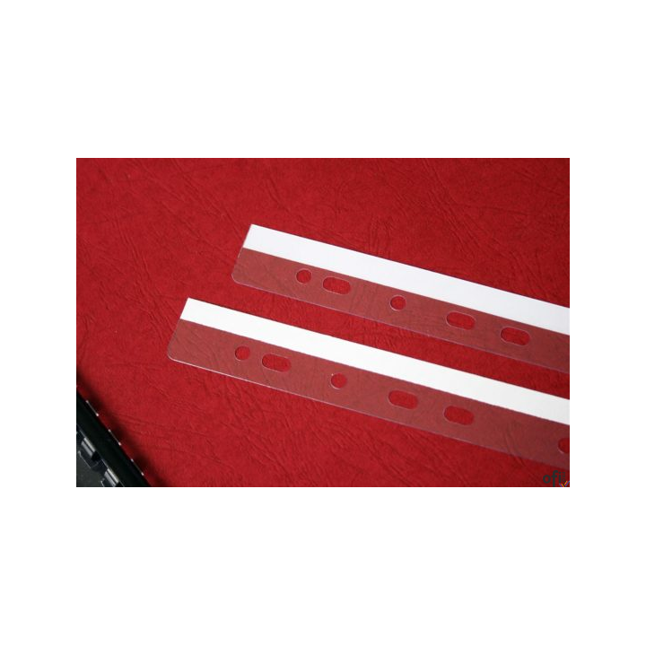 Wpinki do segregatora samoprzylepne zaokrąglone A4 (100) ARGO 422021 listwy