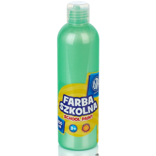 Farba szkolna Astra 250 ml - perłowa zielona, 301217037 (X) SALE