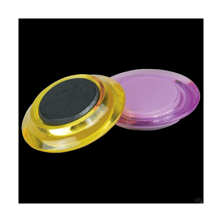 Magnesy Nobo 30mm, mix kolorów, 6 sztuk 1903790