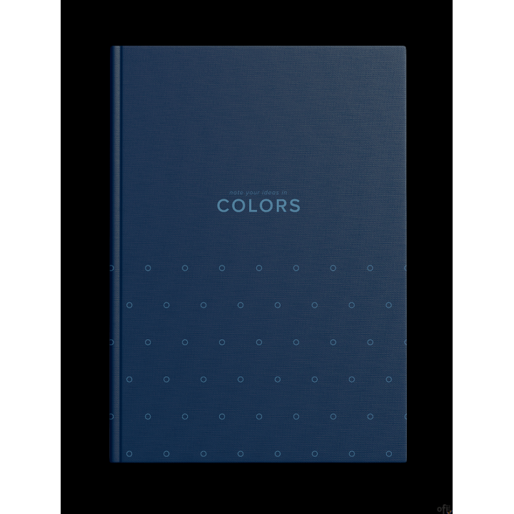 Brulion TOP COLORS szyty A4 192K 70G kratka niebieski 400169206 Top 2000