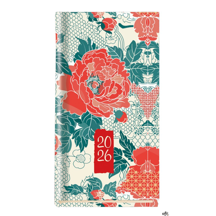 Terminarz Koliber 75x130mm 2026 Michalczyk i Prokop T-320-04 KALENDARZ tydzień na 2 stronach