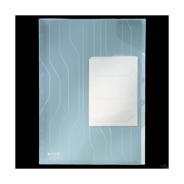 Folder LEITZ Combifile z przekładkami niebieski folia (3szt) 47290035